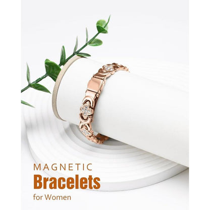 Diystar®  Pure Copper Magnetic Bracelet with 3800 Gauss Effective Magnets