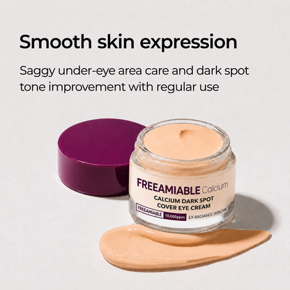 FREEAMIABLE Korean Calcium Dark Spot Eye Cream
